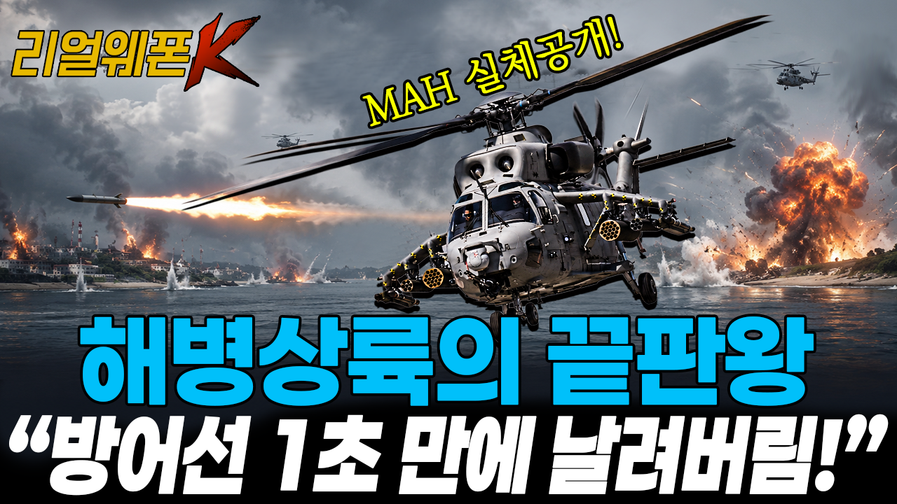 [전격공개] 해병대 MAH 상륙공격헬기, 전투용 적합 판정! (진짜 미쳤습니다) ★리얼웨폰K89회